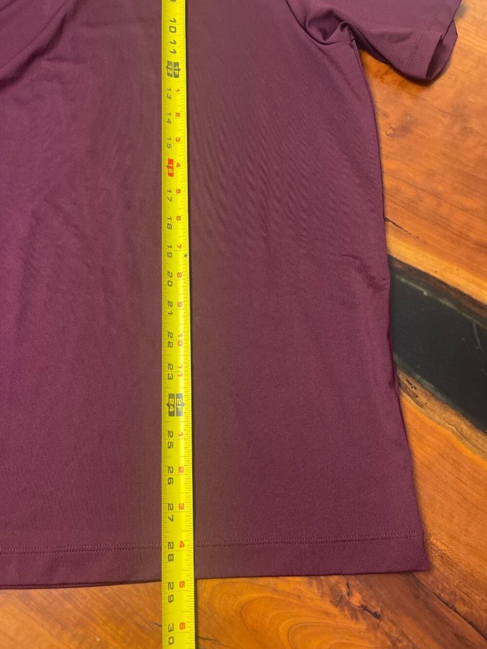 Under Armour Loose Fit Polo Deep Purple Sz Large - Picture 6 of 6